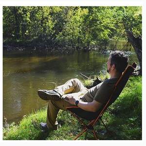 Sac à dos de plage en aluminium, noir, durable, sac à dos pliable ultraléger, chaise de <span class=keywords><strong>camping</strong></span> en plein air - Product Image 6