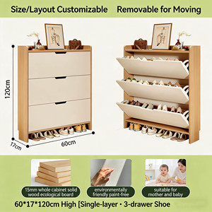 Eco Friendly Ultra-thin Flip Bucket <strong>Shoe</strong> Cabinet, Entrance Door Storage Cabinet, New <strong>Shoe</strong> <strong>Rack</strong> <strong>on</strong> <strong>the</strong> <strong>Wall</strong> - Product Image 6