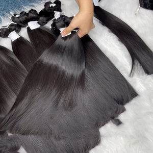 Le vendeur offre 30 pouces de cheveux humains vierges non traités vague naturelle Super Wave italien Curl cuticule aligné profond lâche Afro birman - Product Image 3