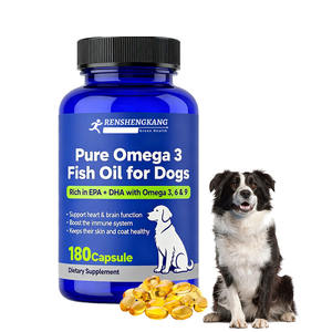 Olio di Pesce Puro <span class=keywords><strong>Omega</strong></span> 3 OEM ODM per Cani, Integratore per Pelle e Pelo Ricco di EPA + DHA con <span class=keywords><strong>Omega</strong></span> 3, <span class=keywords><strong>6</strong></span> e 9 - Product Image 1