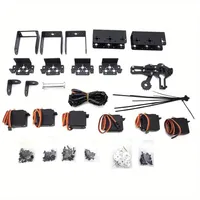 Kit de bras robotique mécanique 6DOF avec pince, kit de griffe, manipulateur DOF, pièces de robot industriel