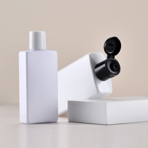 Wholesale <strong>60ml</strong> 100ml 200ml PET Square Empty <strong>Plastic</strong> <strong>Bottle</strong> Refillable Private <strong>Label</strong> Custom Logo Hotel Skincare Lotion Body Wash - Product Image 1