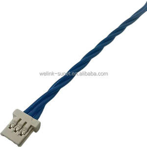 HRS orijinal 1.25mm Pitch DF14-3S-1.25C + DF14-2638SCFA + müşteriler için Linksunet UL1571-26AWG özelleştirilmiş kablo demeti - Product Image 2