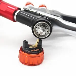 Mini pistolet de pulvérisation professionnel HVLP, livraison gratuite, buse de 1.2MM, Mini pistolet de pulvérisation de peinture à air comprimé, aérographe pour peinture automobile - Product Image 6