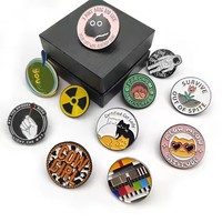 Fournisseur en gros de badges métalliques personnalisés avec logo, badges à revers, épingles en émail souple ou dur