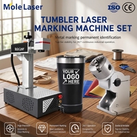 Machine de marquage laser à fibre 20W 30W 50W directe usine avec fixation rotative pour gravure de tasses, mugs, acier inoxydable, métal et bijoux