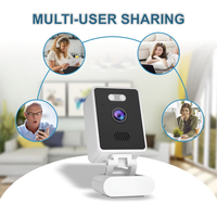 Caméra de surveillance WiFi compacte 3MP avec alerte audio intelligente, idéale pour la surveillance intérieure de la maison et la surveillance routière extérieure