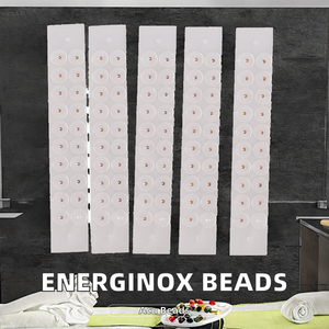 Energinox Transparente Acupressão Beads Relaxante Corpo Pellets Semente <span class=keywords><strong>Bead</strong></span> Brincos Massagem Produtos - Product Image 2