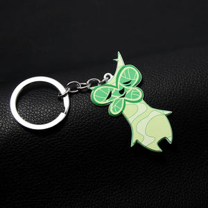 Venta al por mayor juego periférico The Legend of Zelda Tears of the Kingdom <span class=keywords><strong>Korok</strong></span> Race modelo llavero para hombres regalo - Product Image 6