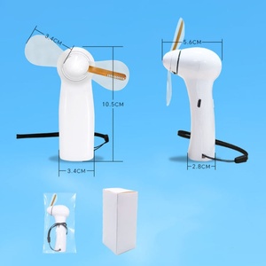 Ventilador de Mano LED con Diseño Personalizado y Logotipo, Regalos Publicitarios de Verano, Ventilador Luminoso a Batería, Artículos Promocionales para Fiestas - Product Image 6