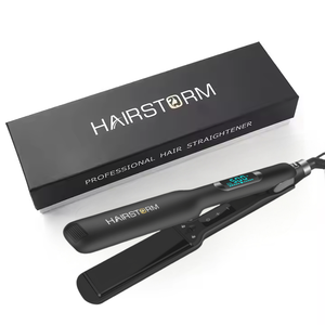 Plancha <span class=keywords><strong>de</strong></span> <span class=keywords><strong>Pelo</strong></span> Profesional <span class=keywords><strong>de</strong></span> <span class=keywords><strong>Titanio</strong></span> con Infrarrojos para Salón, al Mejor Precio al por Mayor, con Temperatura <span class=keywords><strong>de</strong></span> 500F - Product Image 1