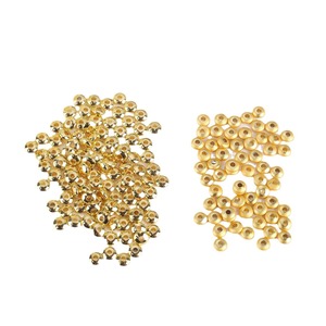 ลูกปัดทองชุบทองคำขาว 18K รูปทรงลูกคิด ยี่ห้อ Lisheng Jewelry สำหรับทำสร้อยข้อมือ สร้อยคอ DIY - Product Image 5