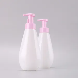 lotion pump Bottle packaging empty PET shampoo plastic Foaming Soap Dispenser Pump Bottle cleanser soap foam bottles