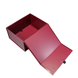 Công suất lớn bảy tấm gấp hộp ba màu tùy chọn trắng cam vàng sẫm màu đỏ hạt quần áo Hộp quà tặng - Product Image 2