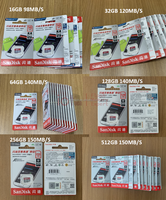 100% Original Authentische Echte SanDisk SD Speicherkarte TF Micro SD Karte 32G 64G 128G C10 UHS-1 App A1 Micro SDHC Speicherkarte