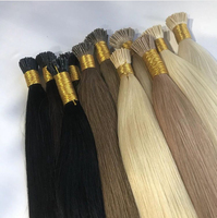 Extensions de cheveux brésiliennes en gros, 100 % naturelles, 18-30 pouces, à pointe en kératine, texture personnalisée, sans perte de cheveux