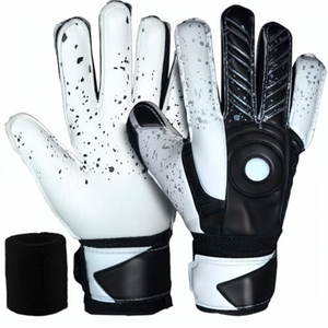 2025 New ST Professional Soccer Goalkeeper Gloves Breathable Moisture Wicking Lightweight PU <b>Material</b> Latex Knitting Nylon - Product Image 1