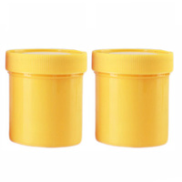 Vente directe d'usine HBC - Bouteille en PP à large ouverture de 50 ml, 80 ml, 100 ml, 120 ml, 250 ml, 500 ml - Contenant cosmétique miniature en plastique coloré