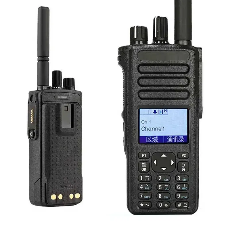 Dp4800 dp4800e Talkie Walkie Long Range UHF đài phát thanh cầm tay xir p8660i xir p8660vhf hai cách phát thanh dgp5550 cho dgp5550e intercom