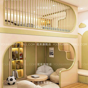 Cama alta para niños <span class=keywords><strong>con</strong></span> <span class=keywords><strong>armario</strong></span>, cama infantil <span class=keywords><strong>con</strong></span> closet, cama superior <span class=keywords><strong>con</strong></span> zona de juegos en la parte inferior, estilo moderno equipada <span class=keywords><strong>con</strong></span> armarios. - Product Image 2