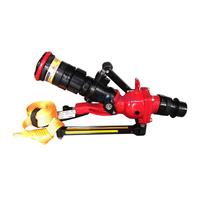 Okefire Moniteur de lutte contre les incendies portable 2400LPM Canon à eau Configuration rapide pour les pompiers