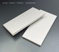 Carreaux Off-white PEI4 pleine masse R10 antidérapants à finition fine ciselée pour cours, balcons, revêtements de sol et murs extérieurs