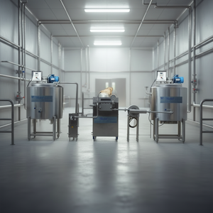 Machine de traitement laitier en acier inoxydable pour la pasteurisation, le refroidissement, le stockage et la production laitière industrielle hygiénique - Product Image 2