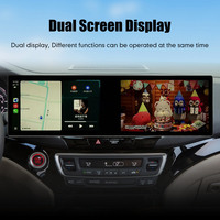 Autoradio Android Universel à Double Écran 21,6 et 23,6 Pouces avec Lecteur DVD, GPS de Navigation, Carplay et Android Auto