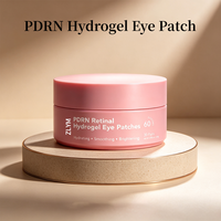 Patchs Hydrogel Végans Hydratants et Éclaircissants pour les Yeux (60 pièces) à base de PDRN, Rétinol, Niacinamide et Caféine, pour les Cernes (Vente en Gros)