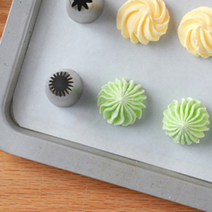 المهنية كعكة تزيين أدوات 1 قطعة الفولاذ المقاوم للصدأ كبير حجم الخبز تثليج الفوهات زهرة الأنابيب نصائح - Product Image 4