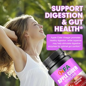 OEM ODM Apple Cider Vinegar Capsules may help Stimulate Digestive Enzymes for Optimal Gut Comfort Dietary <b>Supplement</b> - Product Image 5