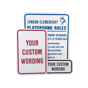 أعلى جودة المرور التحكم تحذير الألومنيوم مجلس دراجة السلامة علامات عاكسة لافتة طريق - Product Image 2