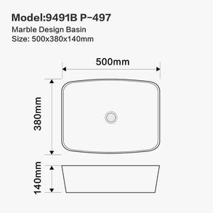 <span class=keywords><strong>2025</strong></span> כיור קרמיקה דגם חדש חדר רחצה גדול פורצלן גדול משטח שולחן אמבטיה עם שחור זהוב ואהוב - Product Image 4