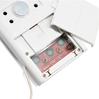 Thermomètre numérique intérieur/extérieur RINGDER DT-4 avec haute précision, large plage de mesure, double sonde, grand écran LCD pour la maison, le bureau, le laboratoire