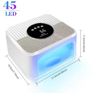 เครื่องอบเล็บมืออาชีพ 260W รุ่น Diamond พร้อมหลอด UV สำหรับอบเจลทุกชนิด พร้อมเซ็นเซอร์ตรวจจับการเคลื่อนไหว สำหรับทำเล็บมือและเล็บเท้า - Product Image 5