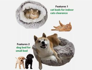 Cama lavable y relajante para perros pequeños, sofá calefactable para gatos, sofá relajante para mascotas, cama tipo cueva para gatos, colchón para mascotas para mamá y cachorros, camas para perros pequeños - Product Image 4