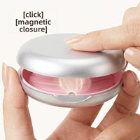 Étui de rangement portable pour aligneurs dentaires en acier inoxydable brillant, nouvelle technologie, à fixation magnétique, qualité alimentaire, fabriqué à Shenzhen