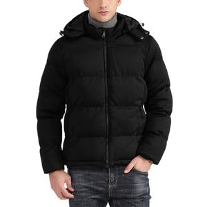 Abrigos de Invierno de Alta Calidad al por Mayor, Productos Cálidos para el Invierno, Chaqueta con Cremallera, Forro de Algodón, Chaqueta de Invierno para Hombre - Product Image 2
