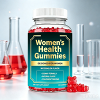 Gummies d'amélioration féminine à la pastèque naturelle, marque privée OEM, avec plusieurs extraits de plantes