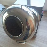 Machine de revêtement de film BY-300A, petite machine automatique de revêtement au chocolat pour les usines de snacks