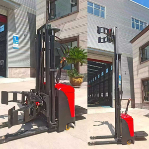 DLX Factory Customization Forklift Full Electric Drum Lift Stacker Handling Equipment Electric Paper Roll <strong>Clamp</strong> Stacker 3 Ton - Product Image 4