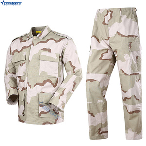 Zennison Chemise et <span class=keywords><strong>pantalon</strong></span> Vêtements de combat tactiques Uniformes d'entraînement Costume BDU - Product Image 6