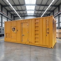 Générateur électrique de secours Stock Genset 750 kw Prix du générateur 1000kva Générateur insonorisé en construction et en usine
