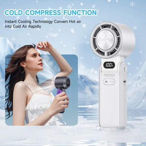 Ventilador Portátil Mini de Alta Calidad para Exteriores, Color Blanco, Pequeño - Product Image 2