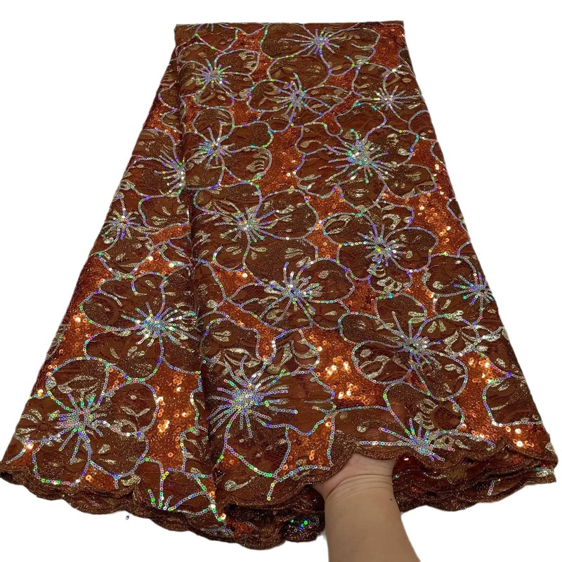 Hot Selling Embroidered Tulle Lace Net