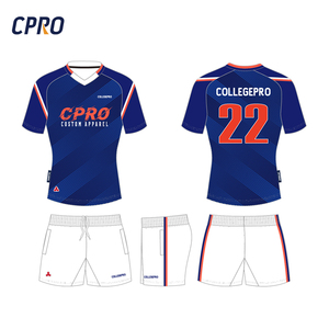 Vêtements de sport personnalisés maillots de rugby chemise uniforme Service de conception <span class=keywords><strong>gratuit</strong></span> vente en gros de vêtements de sport sublimés adultes chemises de rugby pour hommes - Product Image 1