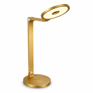 Modern <b>LED</b> Desk Lamp Brushed Metal <b>Table</b> <b>Light</b> Touch Control Dimmable Reading Lamp for Bedroom Office Hotel OEM ODM - Product Image 1