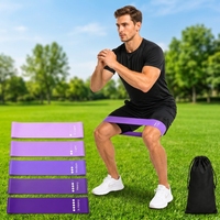 Bandas de Resistencia con Logotipo Personalizado, Bandas de Ejercicio de Látex con Logotipo Personalizado para Gimnasio y Fitness OEM