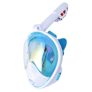 Máscara <span class=keywords><strong>de</strong></span> Snorkel Completa Personalizada Aloma para Adultos, Lente Plateada Impermeable para Natación y Deportes Acuáticos con Logotipo Personalizado - Product Image 2
