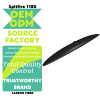 Aile hydrofoil haute vitesse Spitfire 1180 en carbone, aile avant pour Wingfoil, Surf Foil, Freeride, sports nautiques
